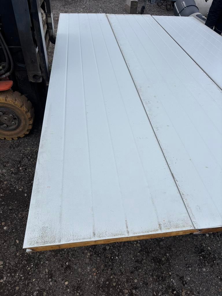Te koop super nette sandwichpanelen, Overige materialen, 4 tot 8 cm, Ophalen of Verzenden, Zo goed als nieuw