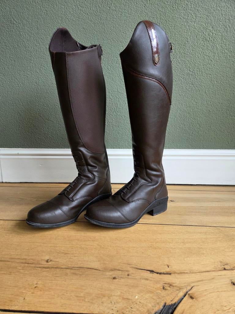 Mountain horse veganza laarzen bruin (moeten weg), Dieren en Toebehoren, Paardrijkleding, Ophalen of Verzenden, Dames, Schoeisel