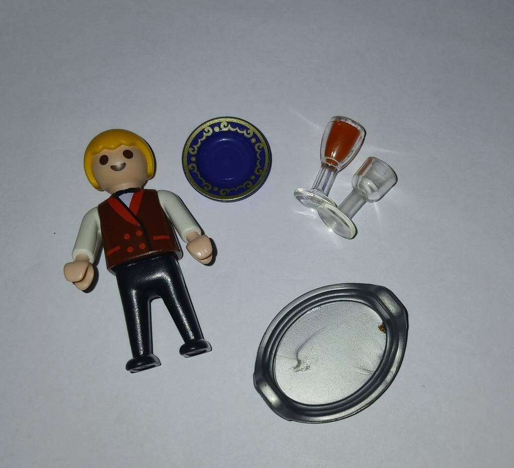 Playmobil figuur kind ober, Ophalen of Verzenden, Zo goed als nieuw, Los playmobil