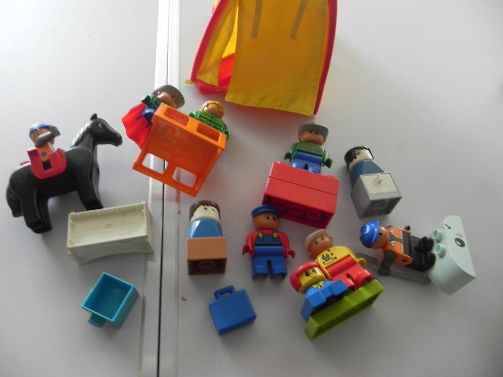 lego tent  duplo  van alles wat, Ophalen of Verzenden, Zo goed als nieuw, Losse stenen, Duplo