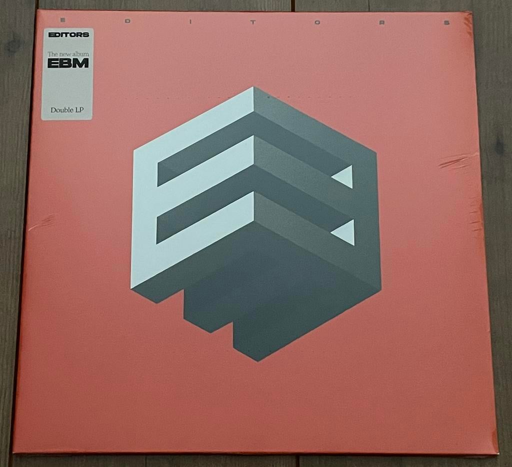 Editors - EBM 2lp / W. etched side, new & sealed!, Cd's en Dvd's, Vinyl | Rock, Ophalen of Verzenden, Nieuw in verpakking, 12 inch