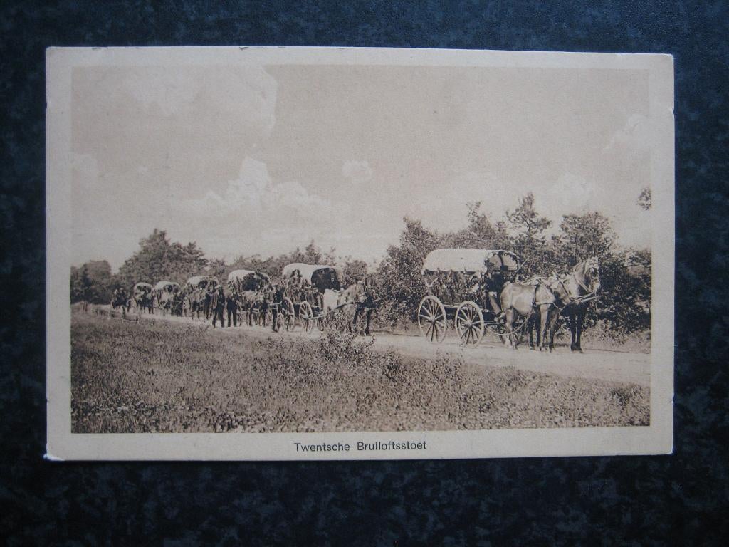TWENTE Bruiloftsstoet C, Ophalen of Verzenden, 1920 tot 1940, Overijssel
