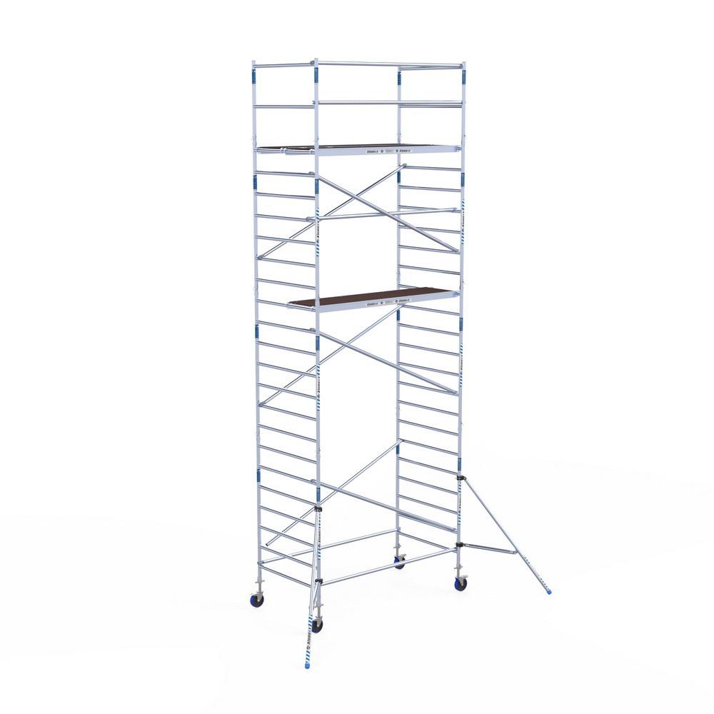 Steigerbok 250 + Rolsteiger  135 x 250 x 8,2m NIEUW 24hr, Doe-het-zelf en Verbouw, Steigers, Ophalen of Verzenden, Nieuw, Rolsteiger of Kamersteiger