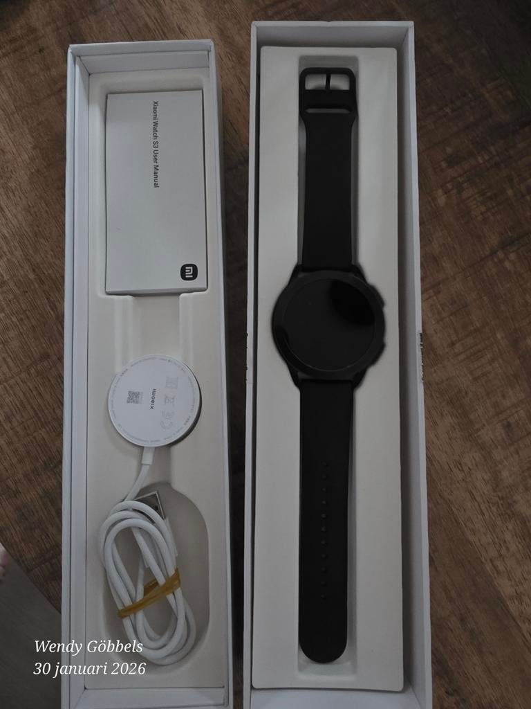 Smartwathes Xiaomi Watch S3, Ophalen, Xiaomi, Zwart, Zo goed als nieuw