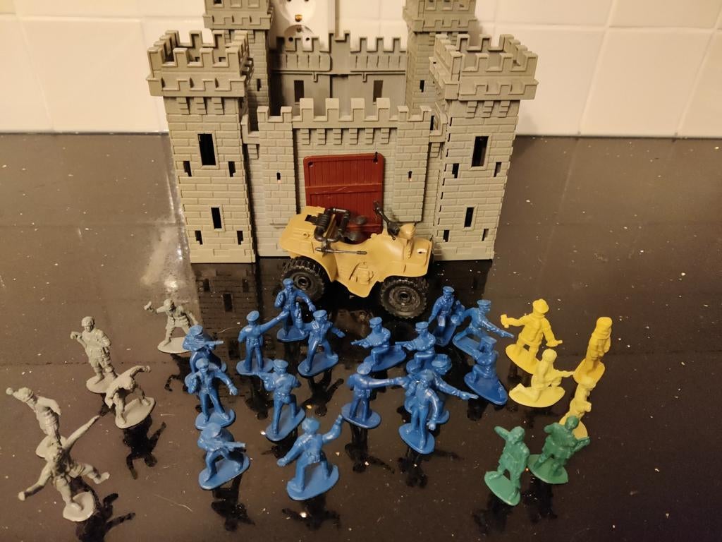 Fort, Quad, leger poppetjes, Ophalen of Verzenden, Gebruikt