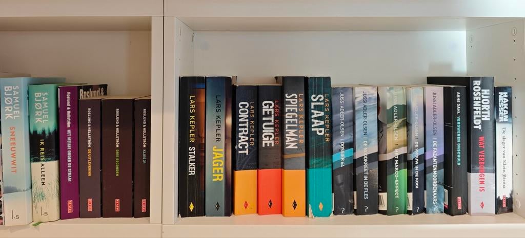 Serie thrillers: Bjork, Roslund, Kepler, Adler-Olsen, Dahl, Boeken, Ophalen of Verzenden