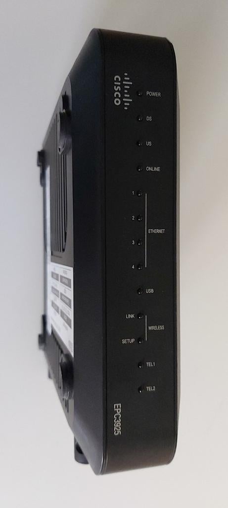 Cisco EPC3925 Router met Modem - Gebruikt, Computers en Software, Routers en Modems, Gebruikt, Router met modem, Ophalen of Verzenden