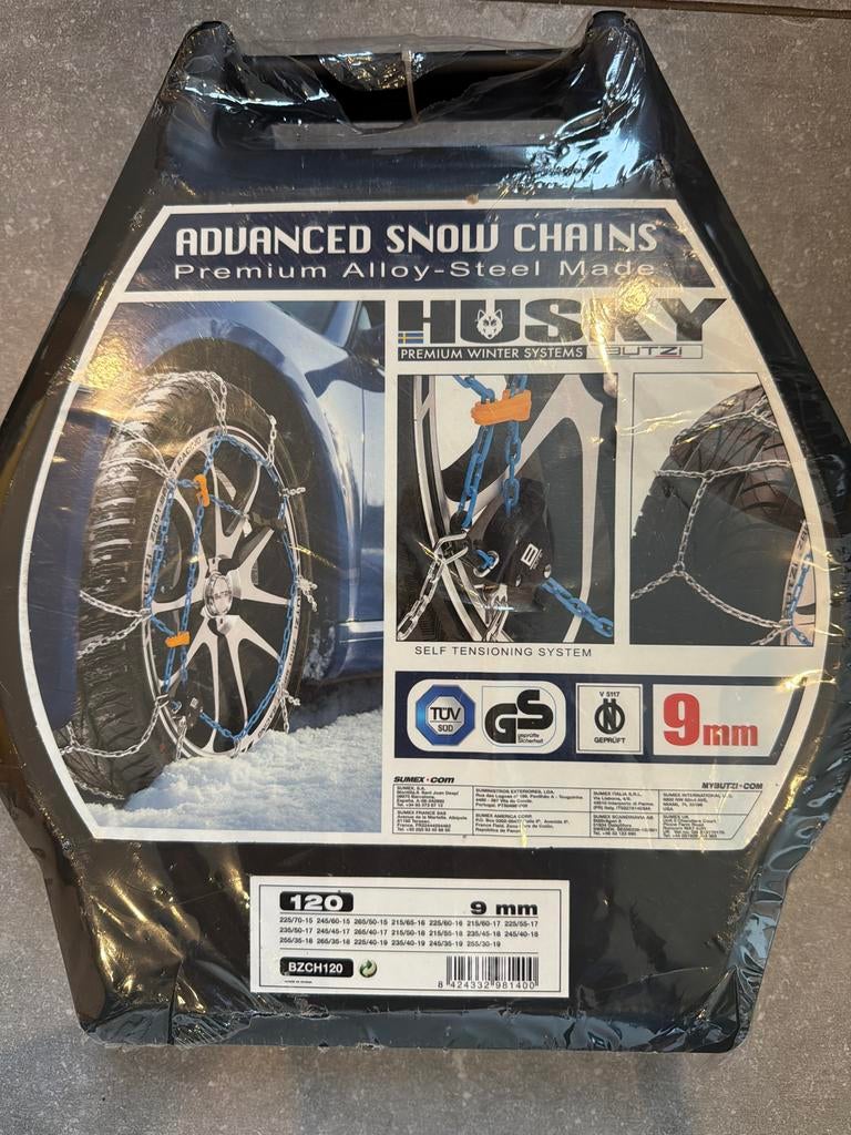 Nieuwe Husky sneeuwkettingen met zelfspansysteem, Ophalen of Verzenden, Nieuw
