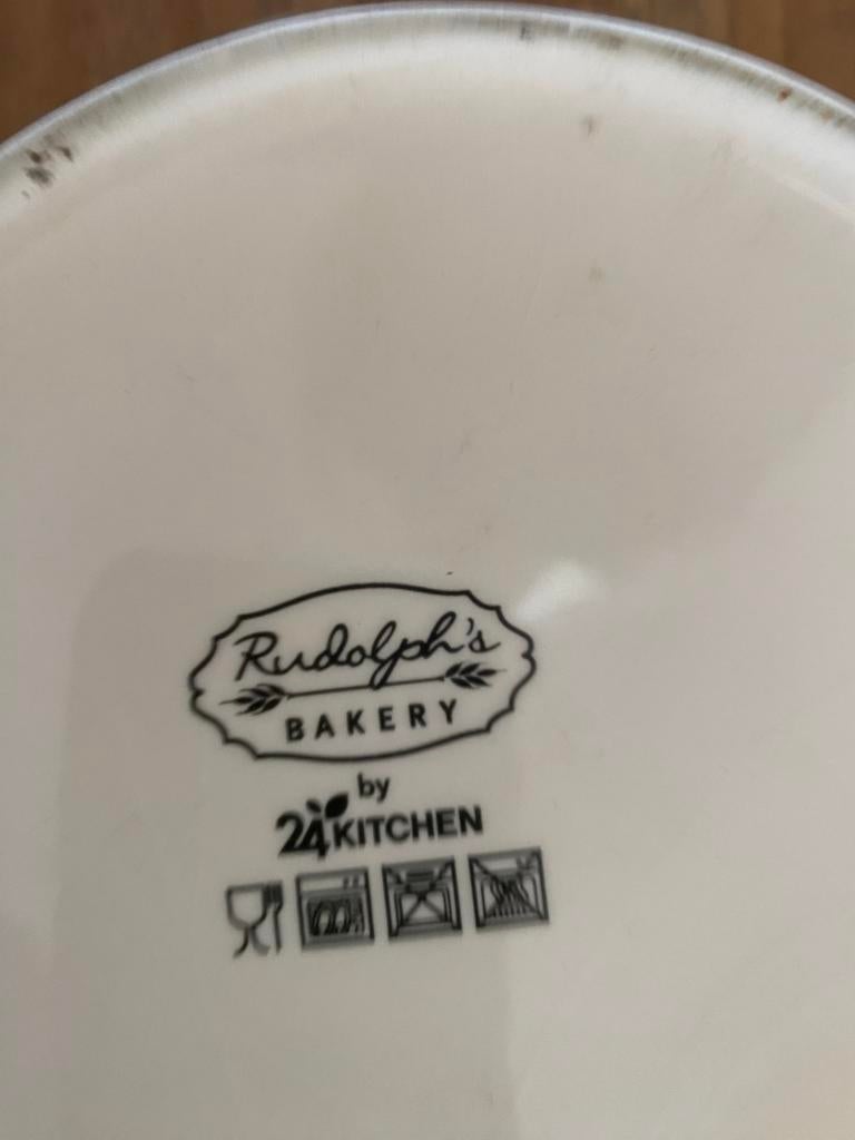 Mooie Rudolph's Bakery schaal, Ophalen of Verzenden, Gebruikt