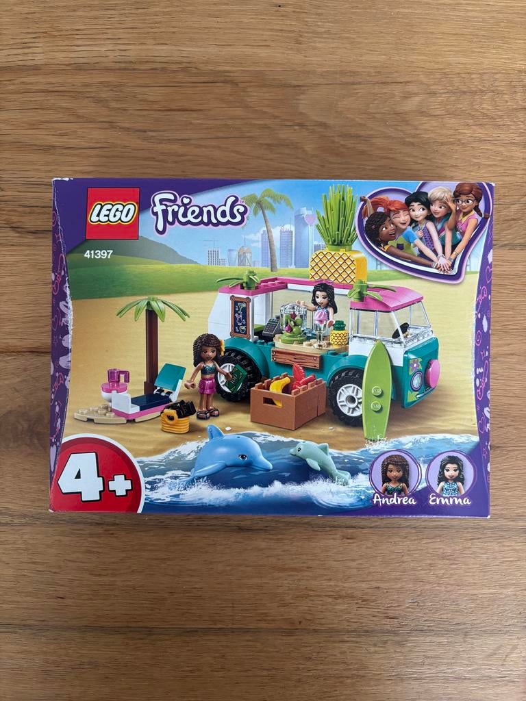Lego Friends 41397 Sapwagen - Compleet met Doos!, Ophalen of Verzenden, Zo goed als nieuw, Complete set, Lego