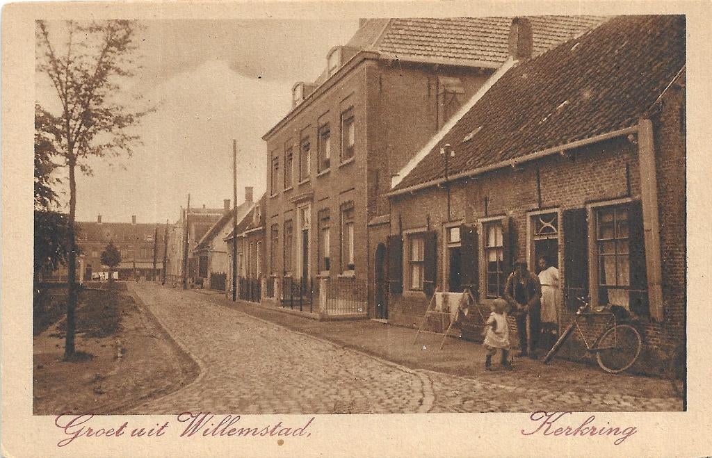AK Willemstad - Kerkring, Ophalen of Verzenden, 1920 tot 1940, Ongelopen, Noord-Brabant