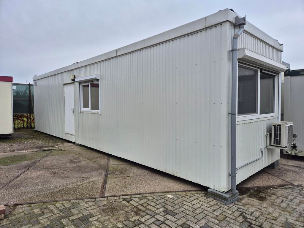Woonunit mantelzorgwoning 3.1x12.3m kantoorunit container, Ophalen