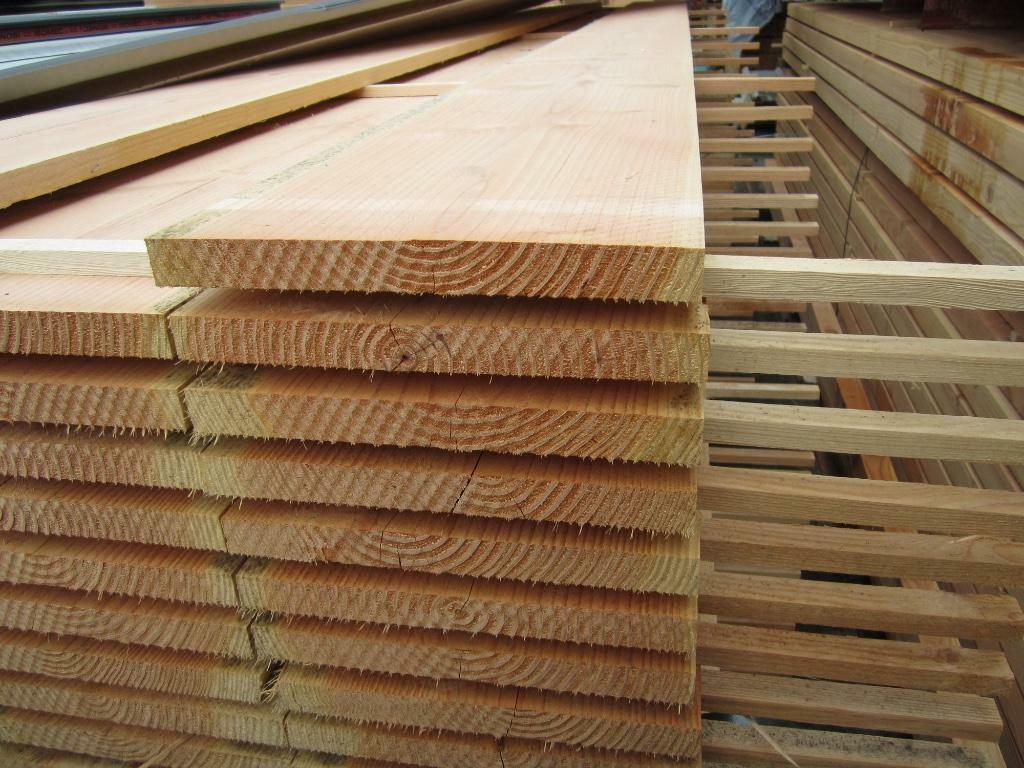 douglas planken 30 cm breed, mooie brede planken, Doe-het-zelf en Verbouw, Hout en Planken, Ophalen, 25 tot 50 mm, Nieuw, Plank