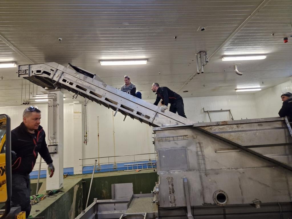 Rvs transportband, Zakelijke goederen, Ophalen of Verzenden