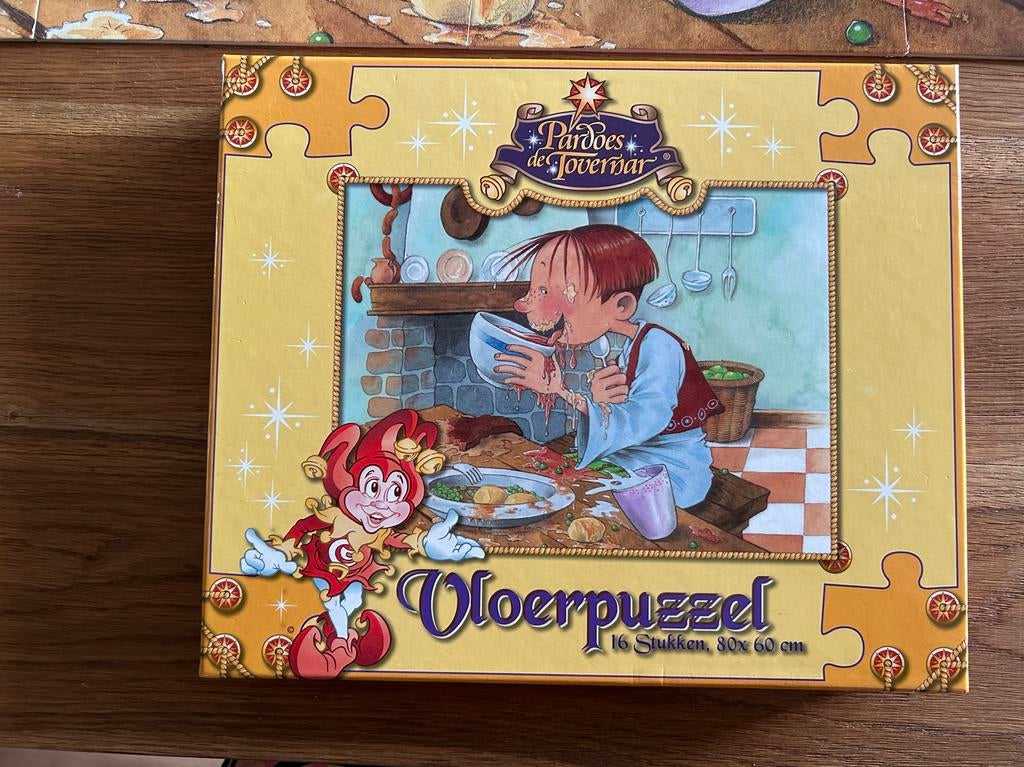 Vloerpluzzel van de efteling, Ophalen of Verzenden, Meer dan 50 stukjes, Zo goed als nieuw, 4 tot 6 jaar