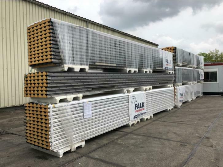 Mooi partijen dakplaten sandwichpanelen geisoleerde platen!, Ophalen, Nieuw, Overige materialen, 50 tot 100 mm