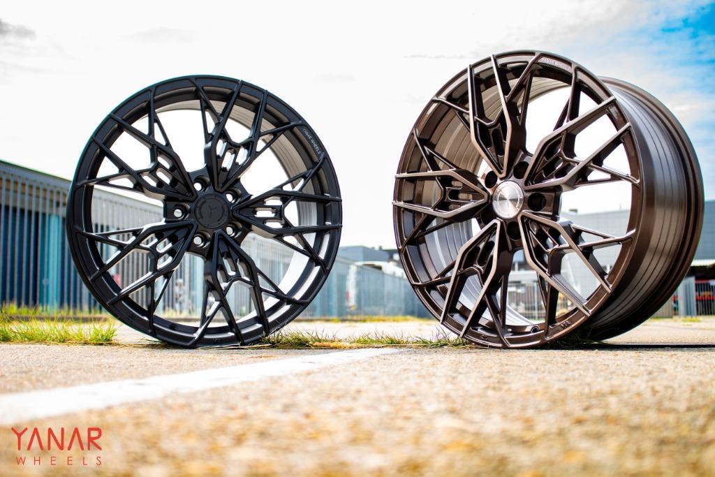 YANAR GRO-050 FLOW FORGED 19 INCH 5X112 AUDI VW SEAT SKODA, Auto-onderdelen, Banden en Velgen, 19 inch, Velg(en), Nieuw, Ophalen of Verzenden
