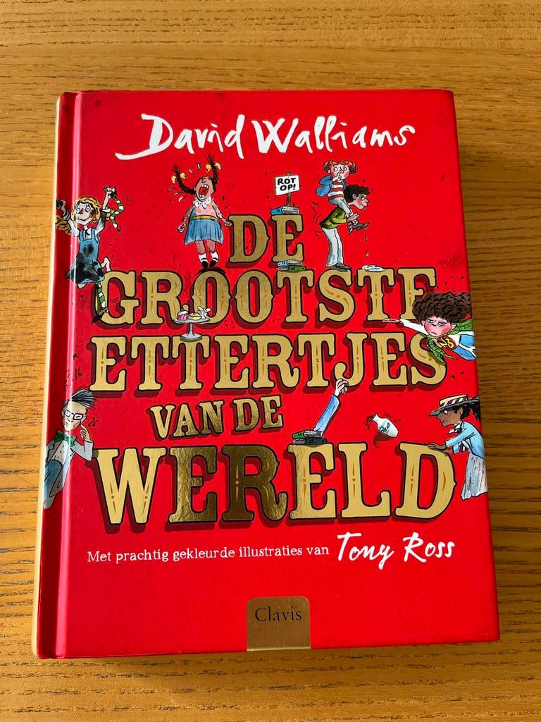 De Grootste Etterjes van de Wereld - David Walliams, Boeken, Ophalen of Verzenden, Gelezen, Fictie algemeen