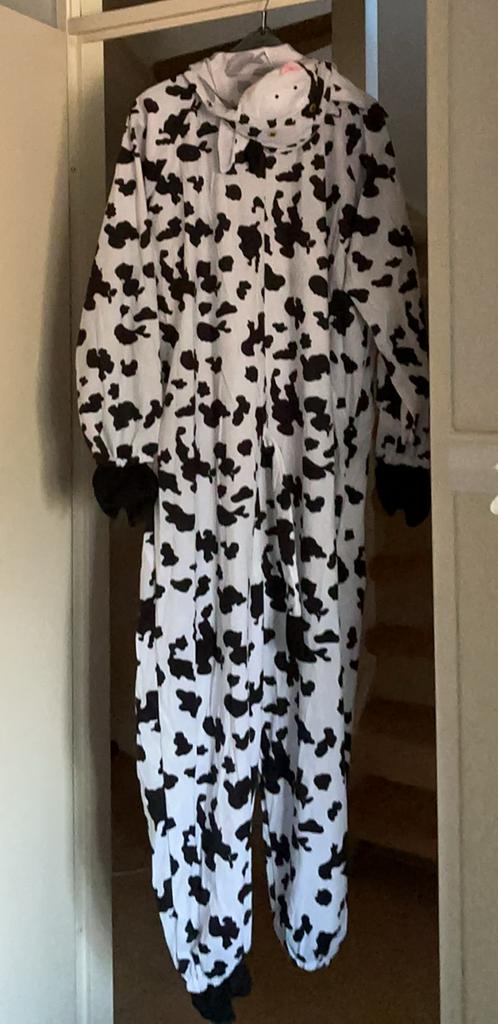 Onesie koe, Kleding | Heren, Carnaval, Maat 56/58 (XL), Ophalen of Verzenden, Zo goed als nieuw