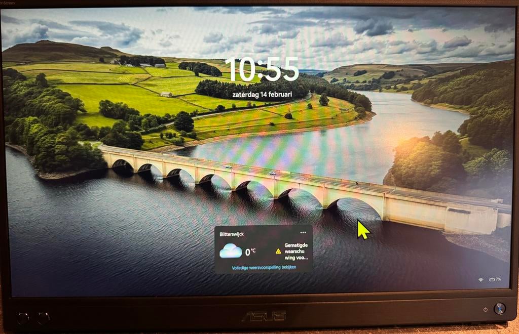 ASUS ZenScreen MB16AHV – Factuur & 7 maanden garantie, Computers en Software, Monitoren, Full HD, Ophalen of Verzenden, Zo goed als nieuw