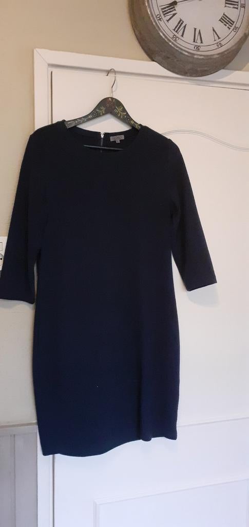 Liz Devy donkerblauwe Jurk XL, Kleding | Dames, Blauw, Maat 46/48 (XL) of groter, Ophalen of Verzenden, Zo goed als nieuw