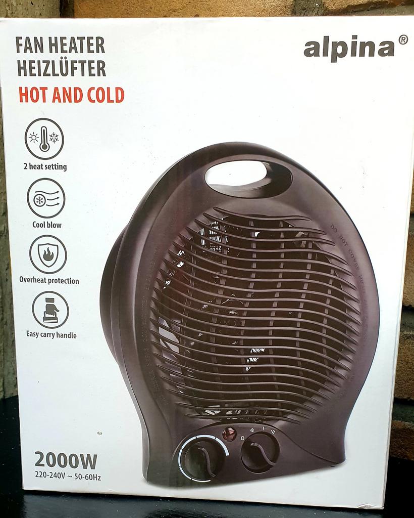 Ventilator kachel 2000W, nieuw!, Witgoed en Apparatuur, Ventilatoren, Ophalen of Verzenden, Nieuw