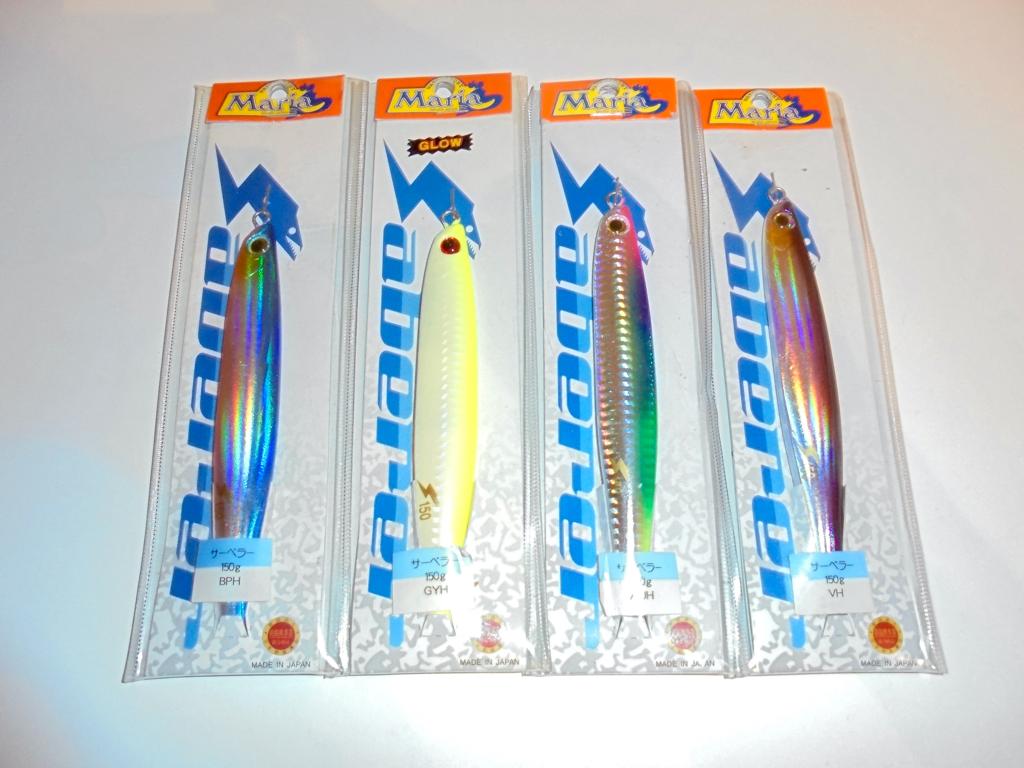 Maria-yamashita saberer jig 150g 110g 80g vertical jigging., Ophalen of Verzenden, Nieuw, Overige typen