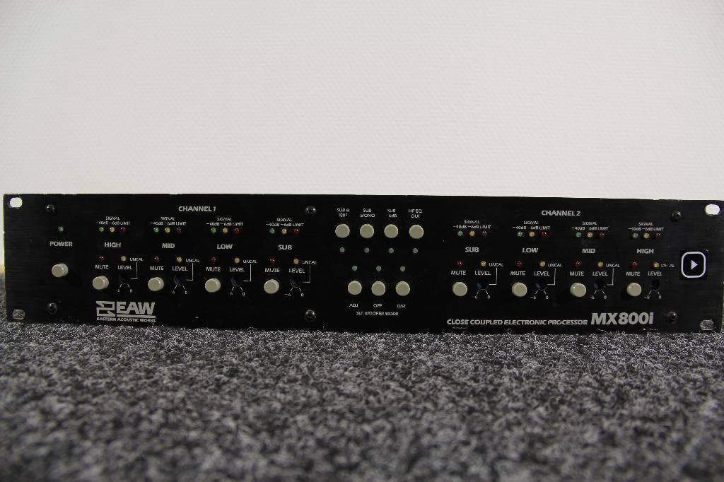 EAW MX800i Processor / Crossover, Audio, Tv en Foto, Luidsprekers, Gebruikt, Overige typen, 120 watt of meer, Ophalen