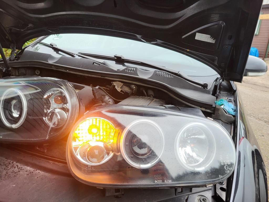 Golf 4 Custom Koplampen, Auto-onderdelen, Verlichting, Volkswagen, Gebruikt, Ophalen of Verzenden