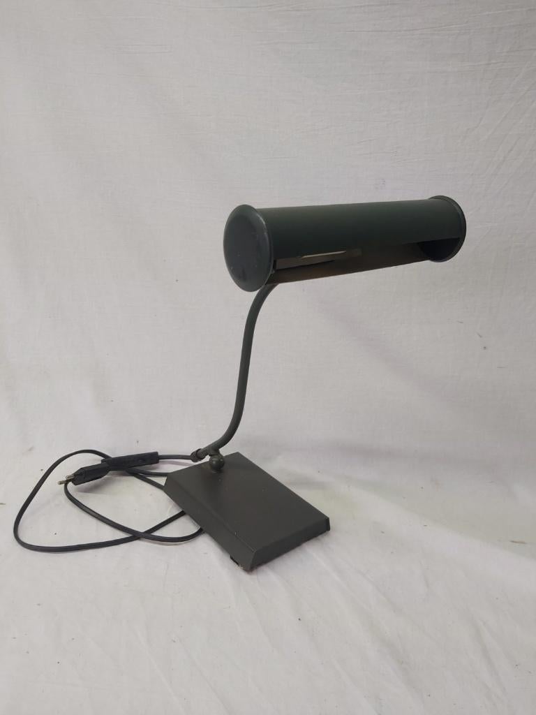 Mooie vintage tafellamp ongeveer 35cm hoog, Ophalen of Verzenden, Gebruikt, Metaal, Minder dan 50 cm