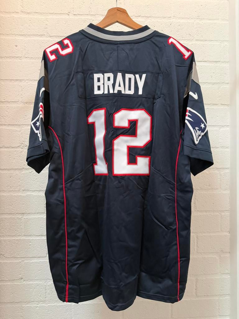 Patriots Tom Brady NFL shirt, Verzamelen, Sportartikelen en Voetbal, Verzenden, Zo goed als nieuw, Buitenlandse clubs, Shirt