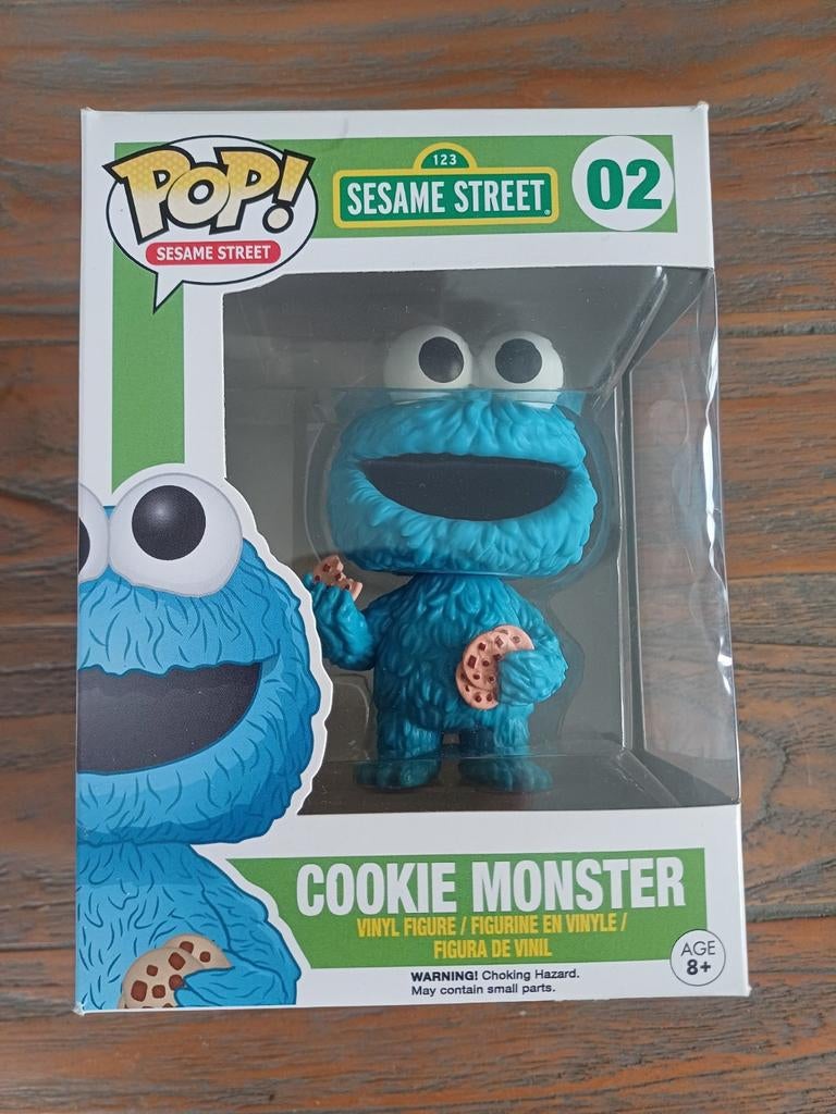 Funko Pop: 02 Cookie Monster (Sesame Street), box damage, Ophalen of Verzenden