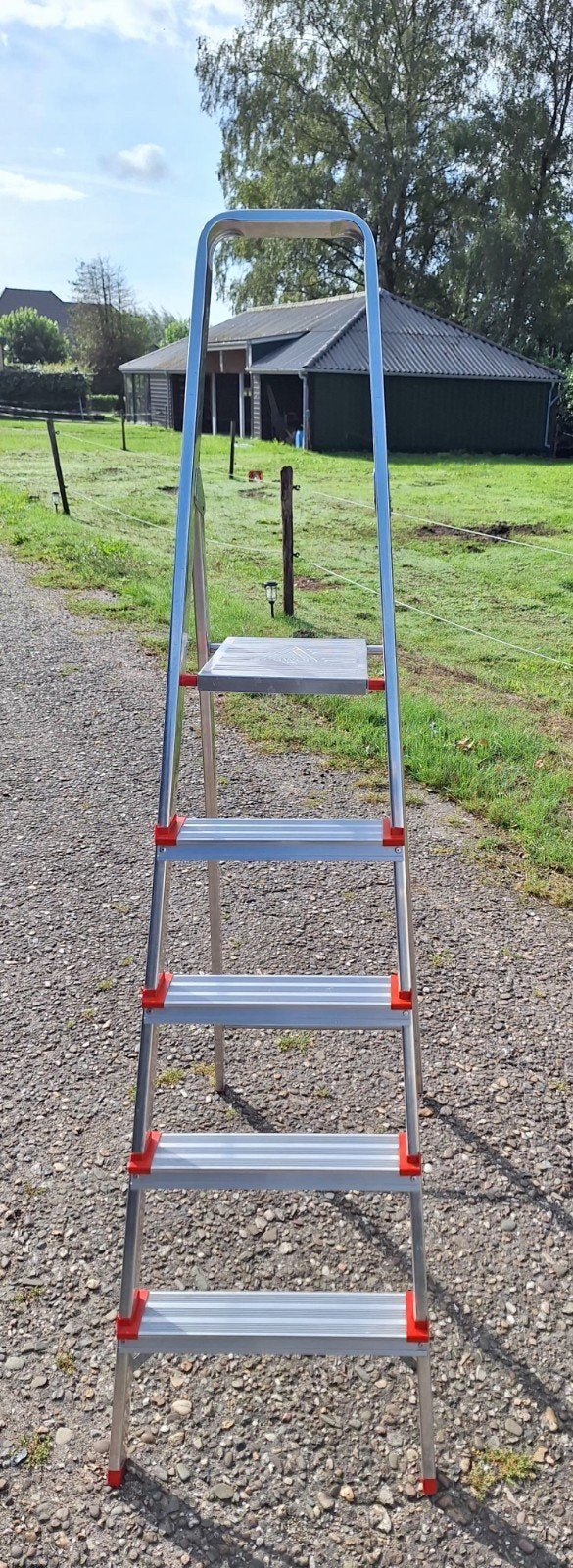 Trap, zo goed als nieuw, stevige huishoudtrap!, Doe-het-zelf en Verbouw, Ophalen, Zo goed als nieuw, ., Minder dan 2 meter