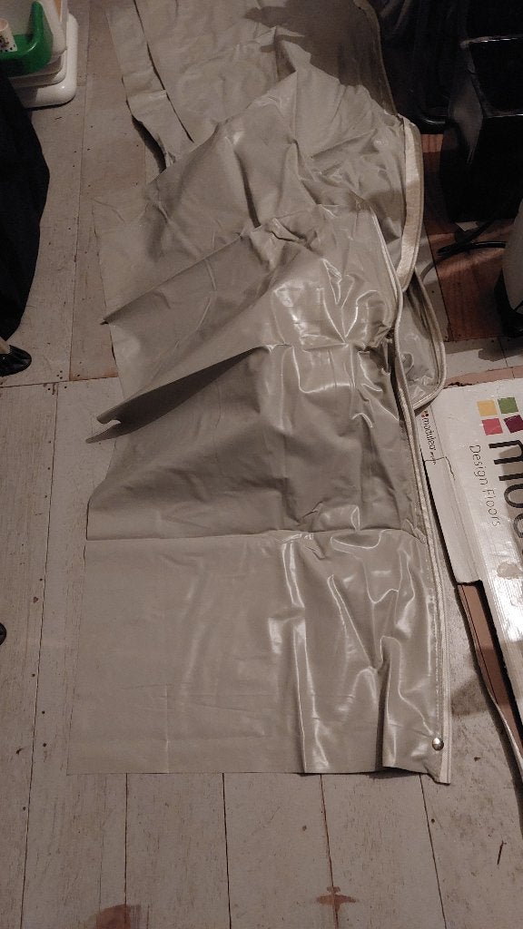 Tochtstrip/tochtflap en wielflap, Ophalen, Gebruikt