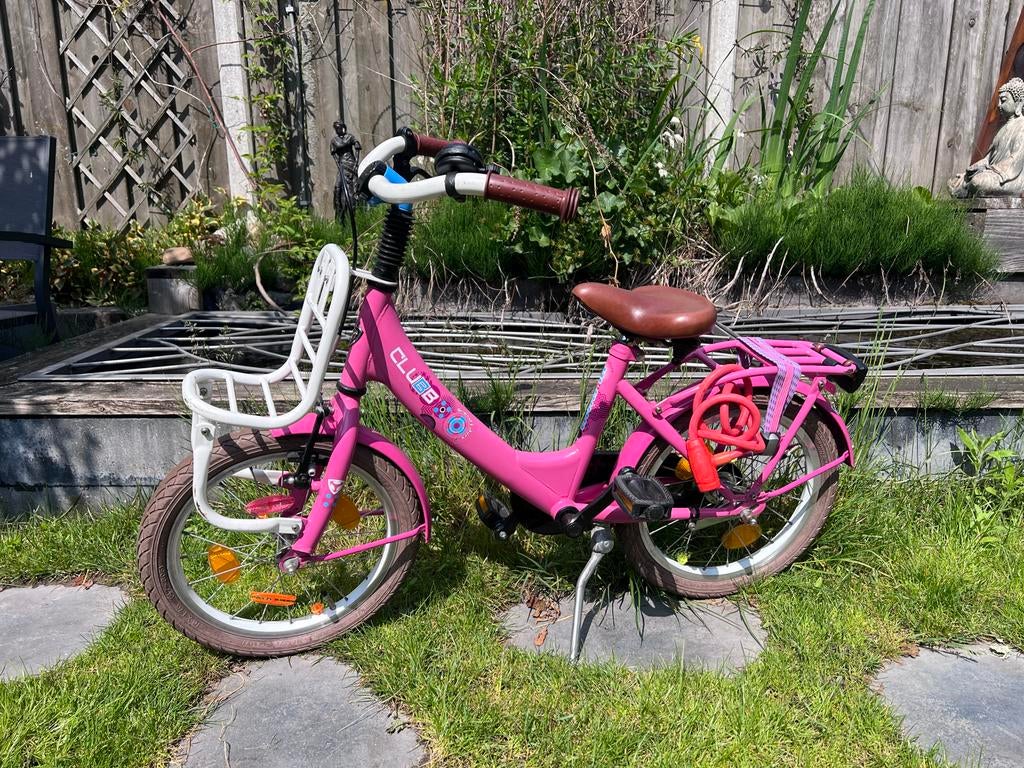 Roze kinderfiets 16 inch, Ophalen, Zo goed als nieuw, 16 inch