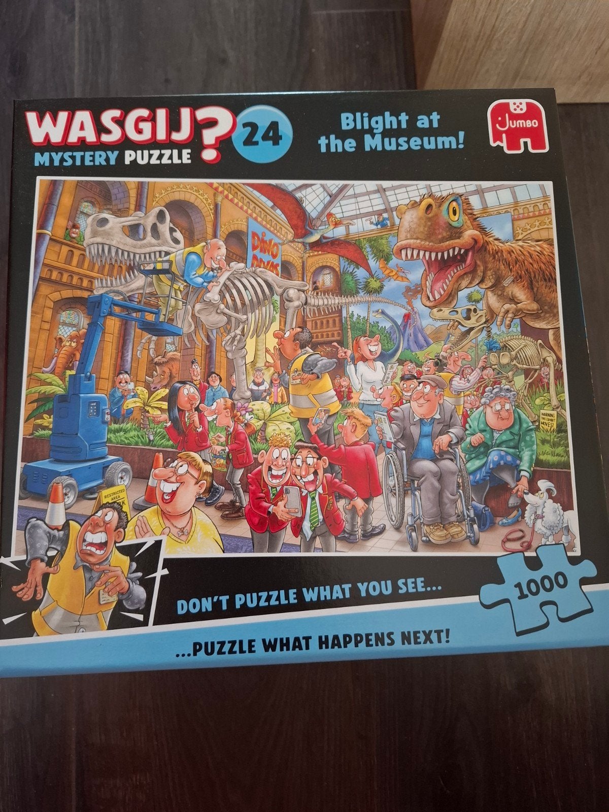 Wasgij Mystery, Ophalen, 500 t/m 1500 stukjes, Zo goed als nieuw, Legpuzzel