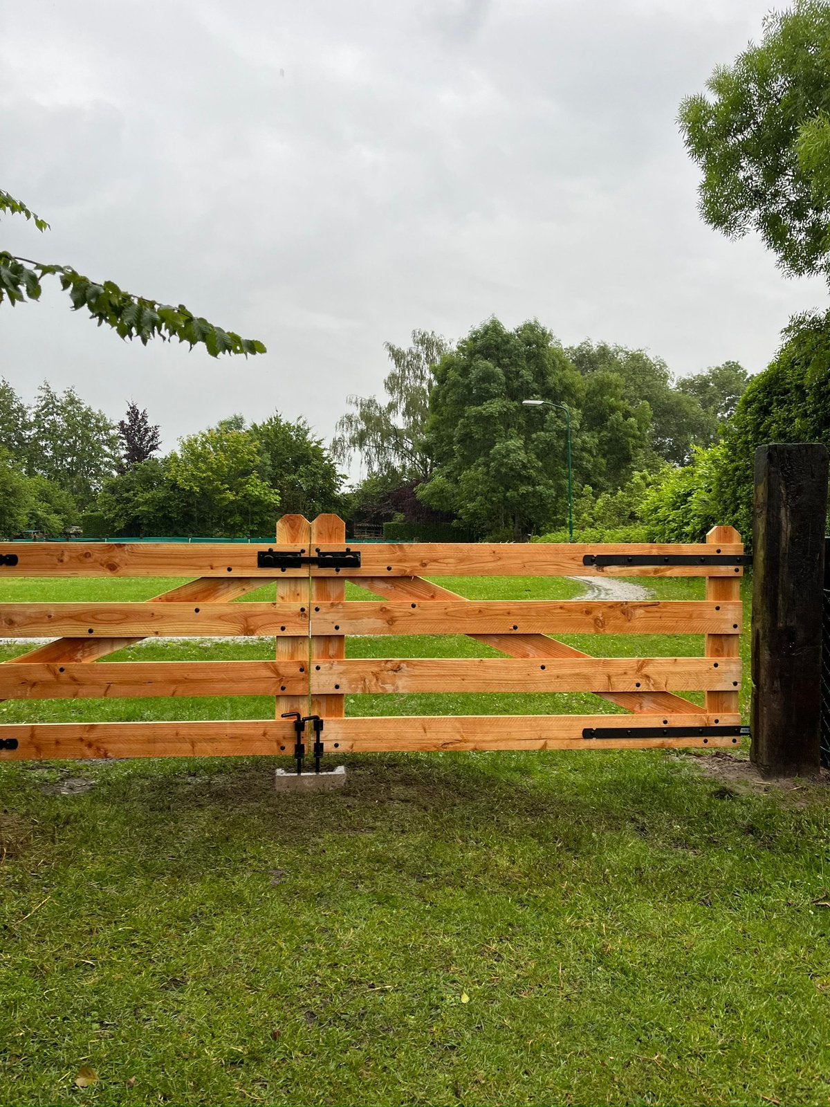 Landhekken, Ophalen, Zo goed als nieuw, Hout, Tuinhek