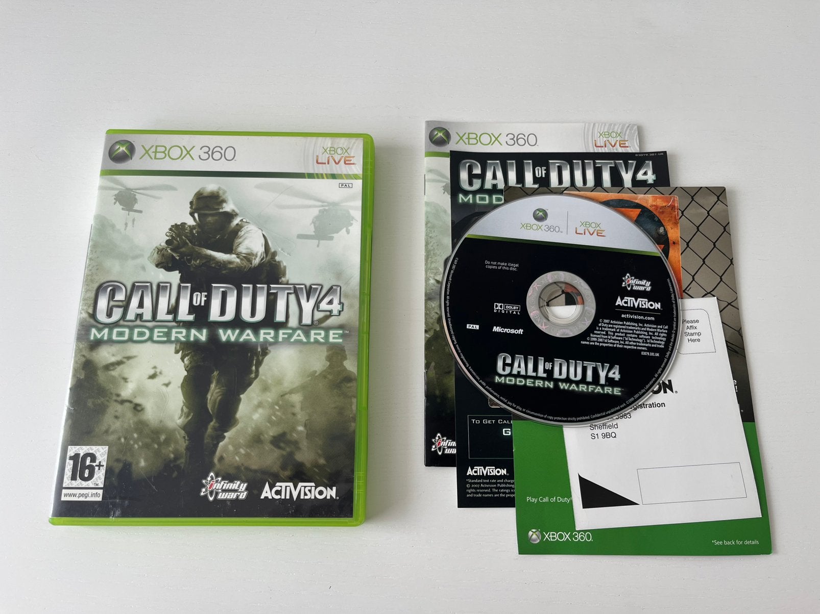 Call of Duty 4 Modern Warfare, Spelcomputers en Games, Vanaf 18 jaar, Shooter, 1 speler, Ophalen of Verzenden