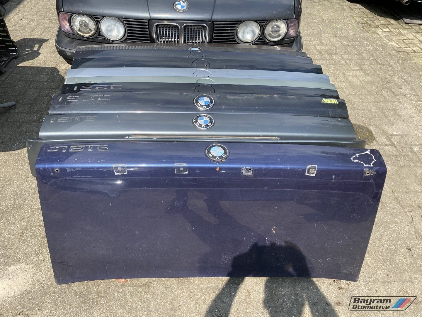 Bmw E30 kofferklep diverse achterklep coupe cabrio 3-serie, Ophalen, Gebruikt, -, -