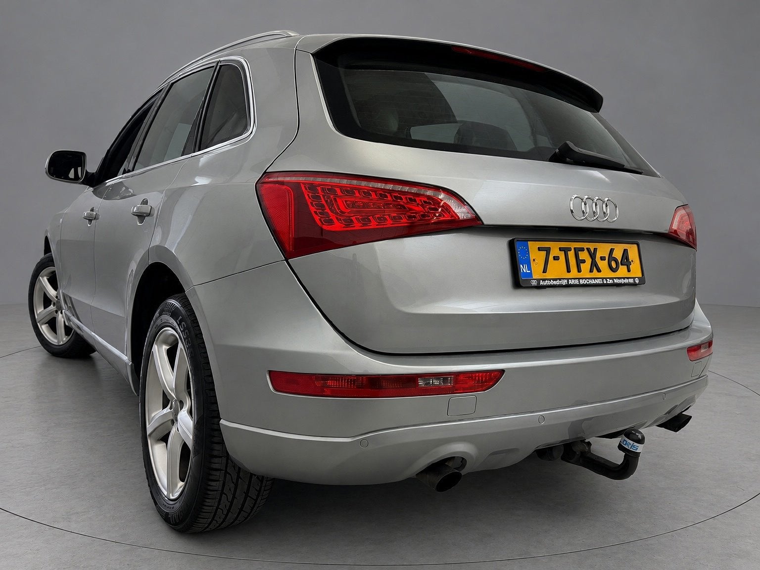 Audi Q5 2.0 TFSI quattro Automaat, Gebruikt, Zwart, 4 cilinders, Leder