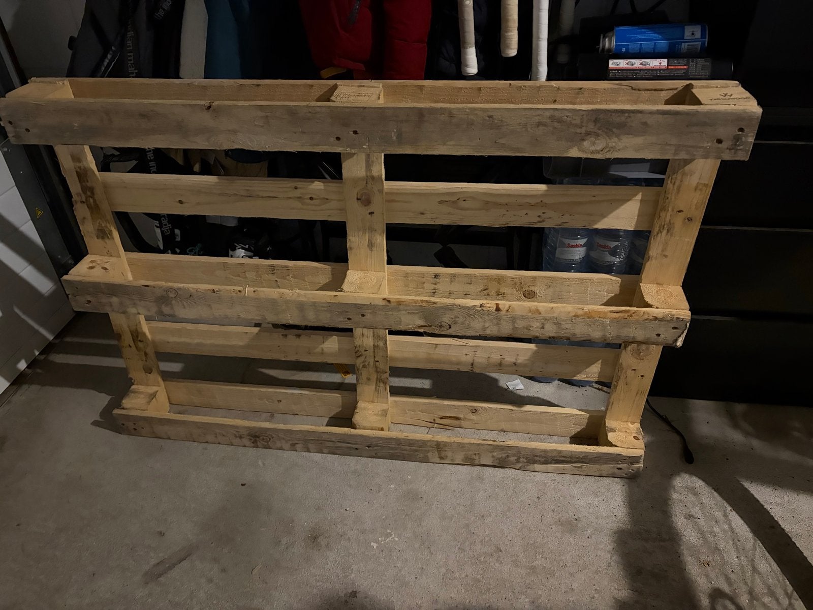 Pallet, gratis af te halen, Doe-het-zelf en Verbouw, Hout en Planken, Gebruikt, Pallet, Overige houtsoorten, Minder dan 200 cm