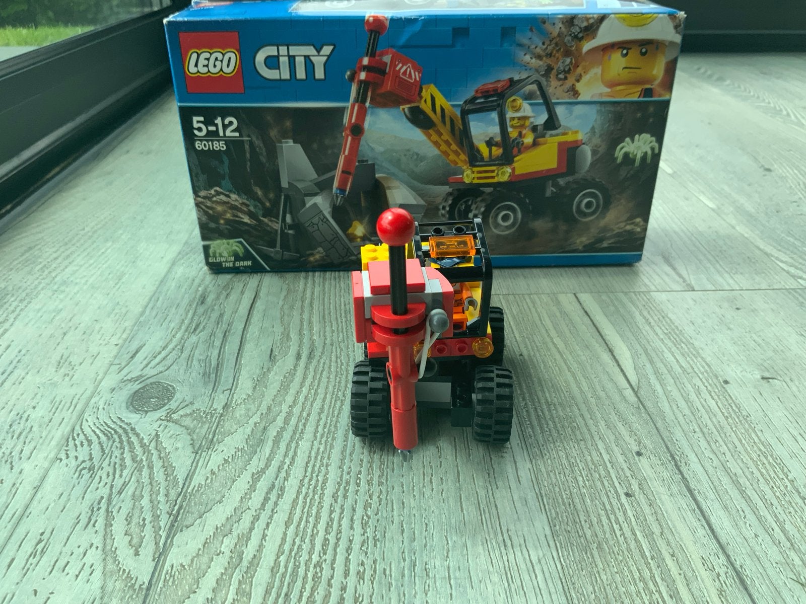 LEGO City 60185 Mijnbouw Zware Graafmachine, Kinderen en Baby's, Speelgoed | Duplo en Lego, City, Lego, Ophalen of Verzenden, Zo goed als nieuw