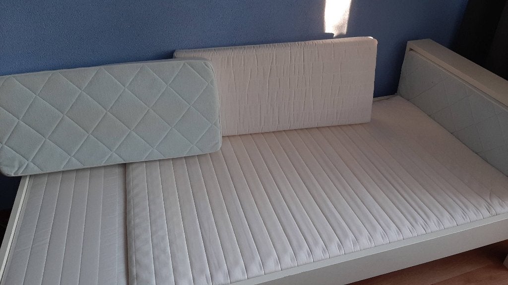 Bed, Huis en Inrichting, Slaapkamer | Bedden, Ophalen, Verstelbaar, 90 cm, Eenpersoons