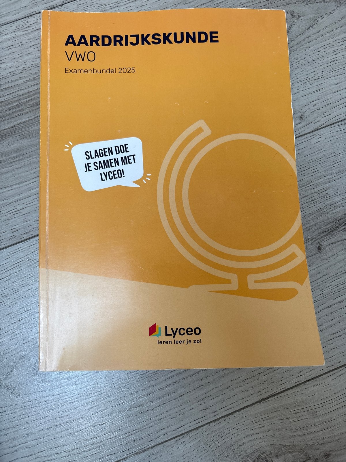 Examenbundel Aardrijkskunde VWO 2025 - Lyceo, Boeken, Schoolboeken, Ophalen of Verzenden, Zo goed als nieuw, VWO, Aardrijkskunde