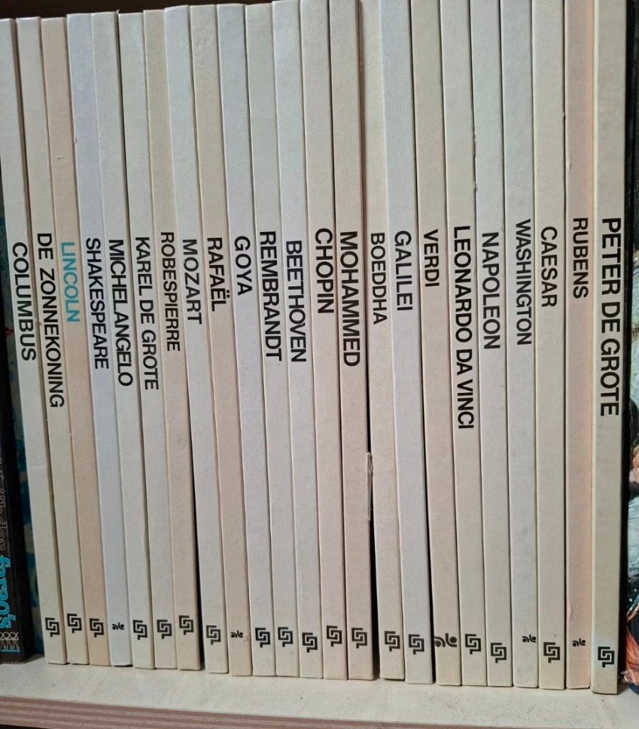 De groten van alle tijden 23 delig compleet, Boeken, Ophalen, Zo goed als nieuw