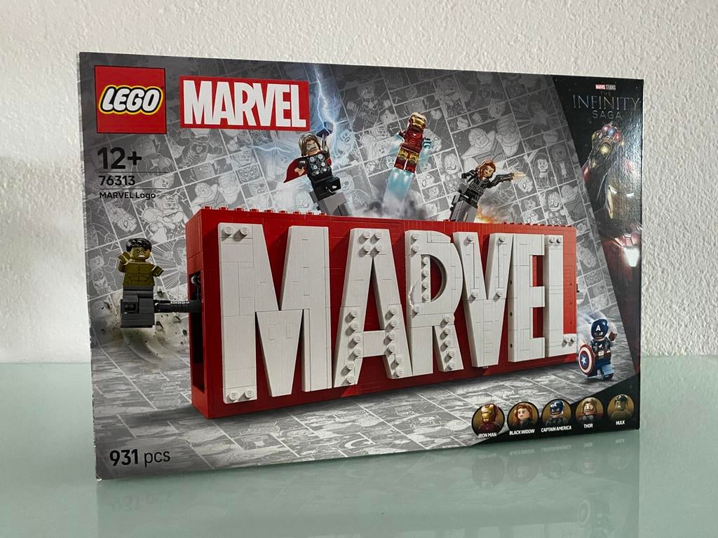 LEGO Marvel 76313 Logo en Minfiguren. NIEUW/SEALED!!! 🆕, Marvel, Lego, Nieuw, Ophalen of Verzenden