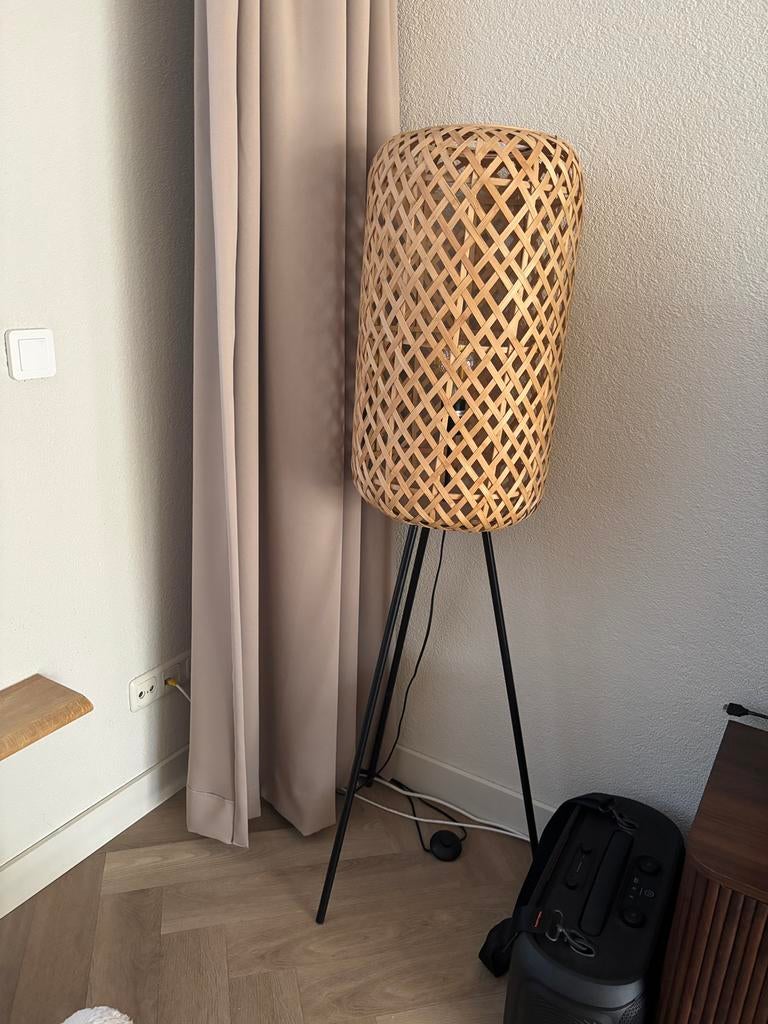 Staande lamp, Huis en Inrichting, Lampen | Vloerlampen, Ophalen, Gebruikt, 150 tot 200 cm