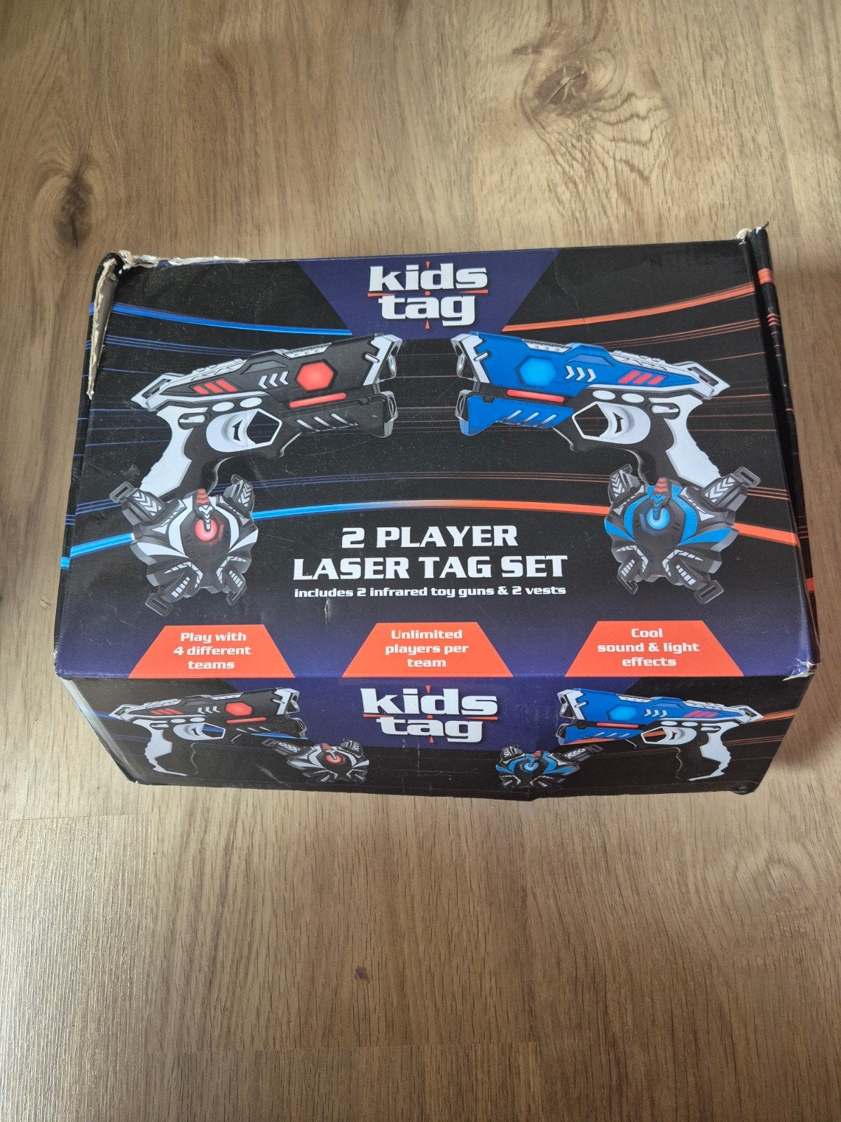 Kids Tag 2 Player Laser Tag Set - Lasergame, Ophalen, Gebruikt, Jongen of Meisje