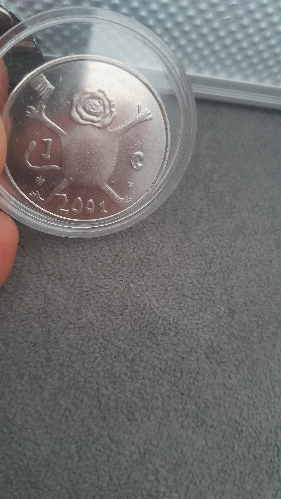 Zeldzame 1 Gulden 2001 - Laatste Gulden Herdenkingsmunt, Postzegels en Munten, Munten | Nederland, Ophalen of Verzenden, Koningin Beatrix