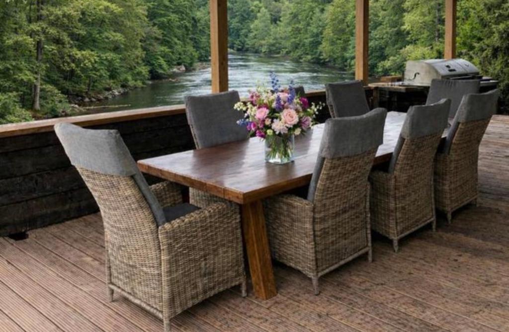 Tuinset van pure collection, Tuin en Terras, Ophalen of Verzenden, Zo goed als nieuw, 8 zitplaatsen, Tuinset